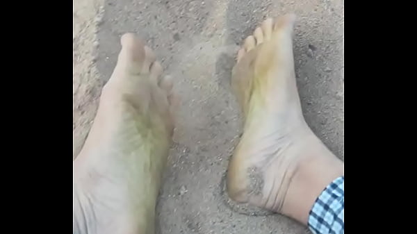 Feet in the sand #sensory #barefeet #footfetish #modeling #nature