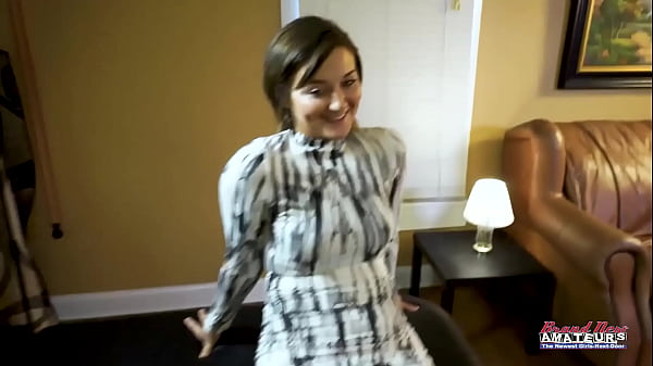 Busty Brunette Hottie Kylie Sucks A Big Cock And Gets Her Wet Pussy Fucked!