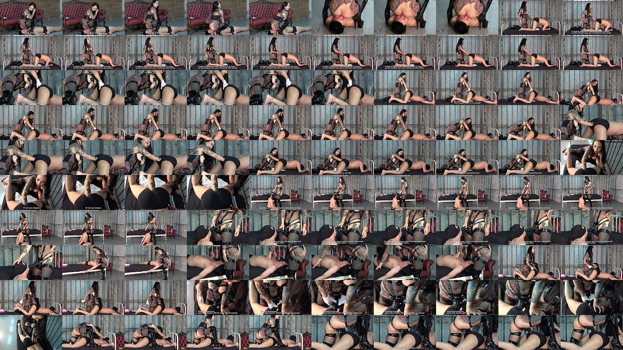 Japanese Femdom Youko Anal Fisting and Strapon Pegging 预览图
