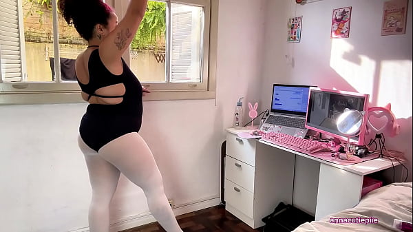 Chubby Ballerina Farts During Ballet Training