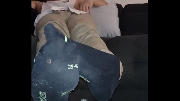 Download Video - Male feet worship