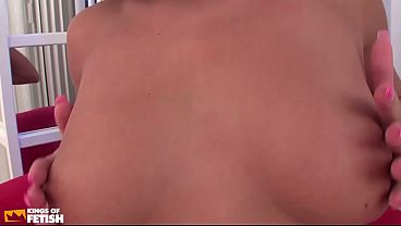 Cute chick gets her tight holes licked and pussy boned by a man with hard cock