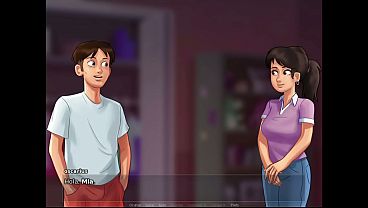My stepmother has the best tits in the world - summertime saga