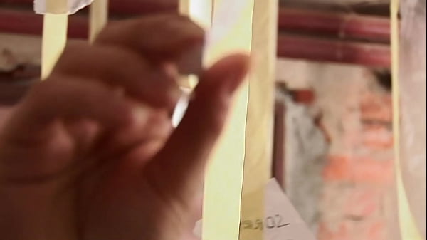 Watch the way she eases herself back and forth to make sure her holes are secure even as...