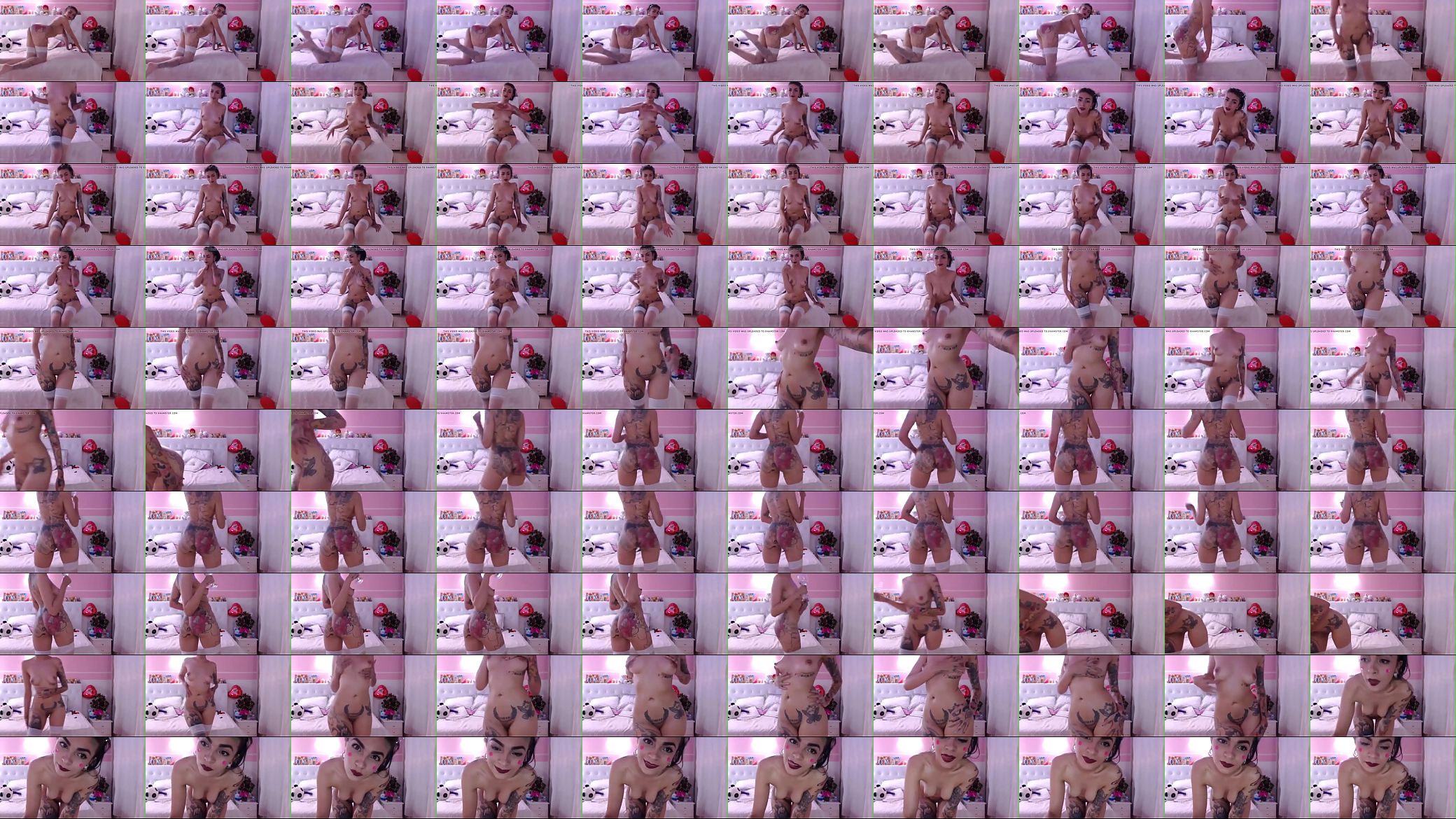 weird tattooed latin cam slut 预览图