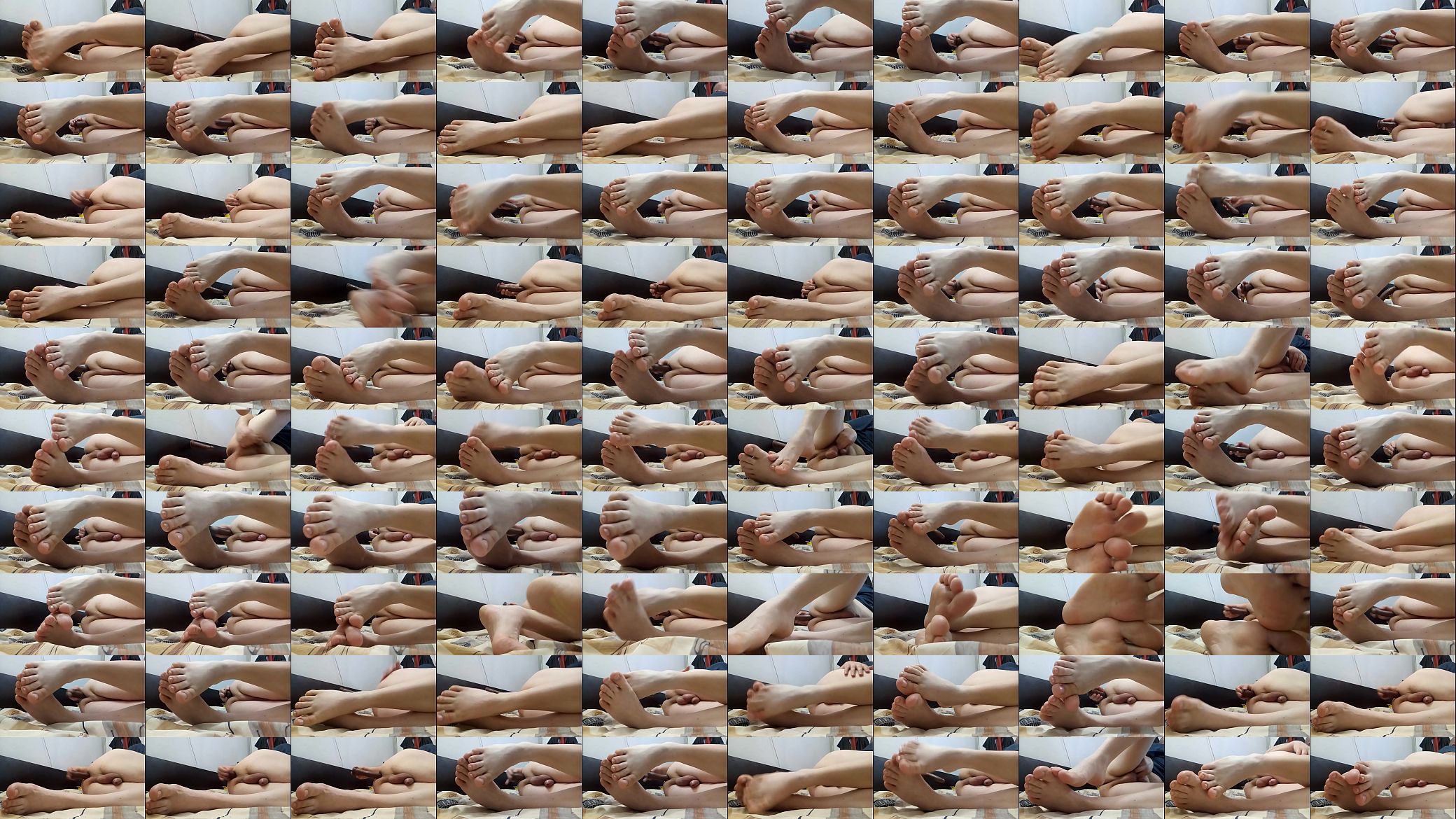 showing my feet and play with dildo 预览图