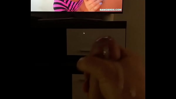 August ames handjob with pornstar