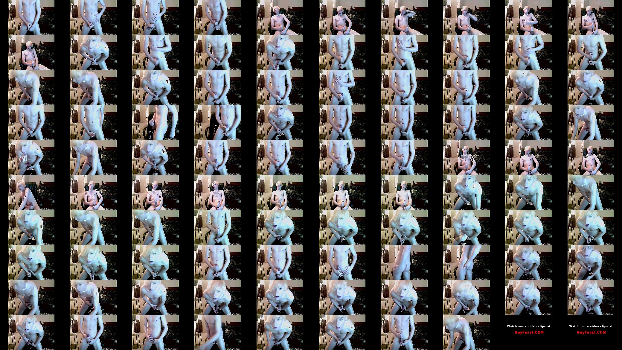 Gay movie of With the bleach blonde hair and adorable pinkish briefs, 预览图