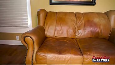 Curvy Blonde Derrahni Sloppy Rimjob Then Greedy Cum Swallow Finish!