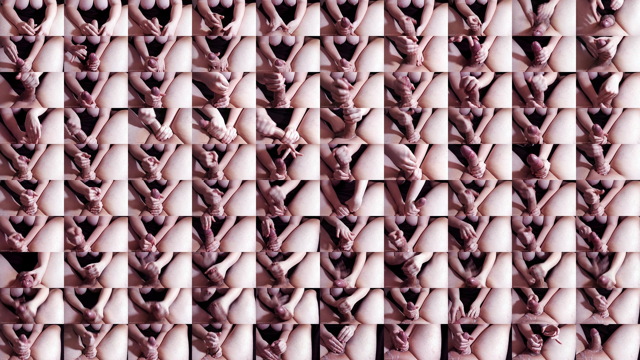 Rough Testical Orgasm - CBT Handjob with Post Orgasm Torment 预览图