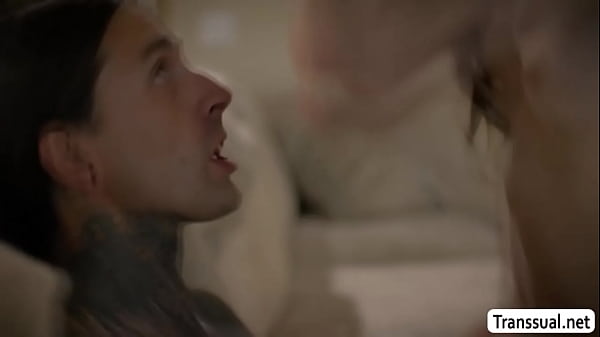  Tall Shemale Gets Her Ass Licked And Banged By Guy Friend
