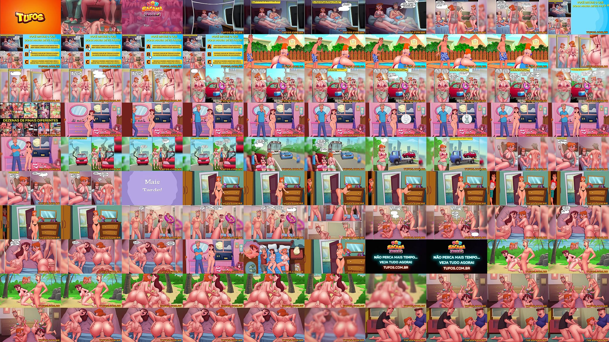 Porno game em maratona de sacanagem! HQ Game dos Sacanas! Jogo porn&ocirc; 预览图