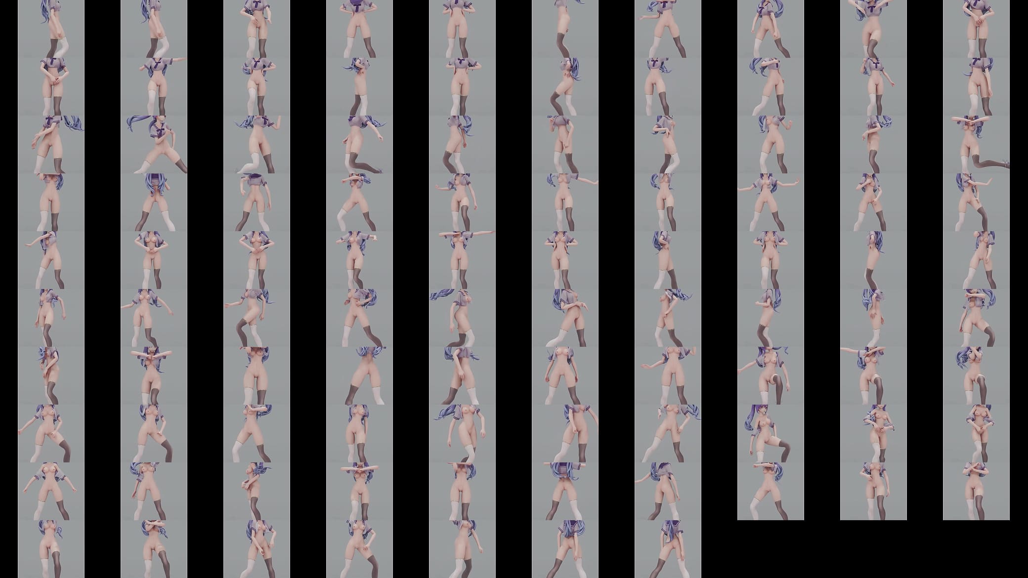 MMD R18 K e q i n g conqueror 预览图