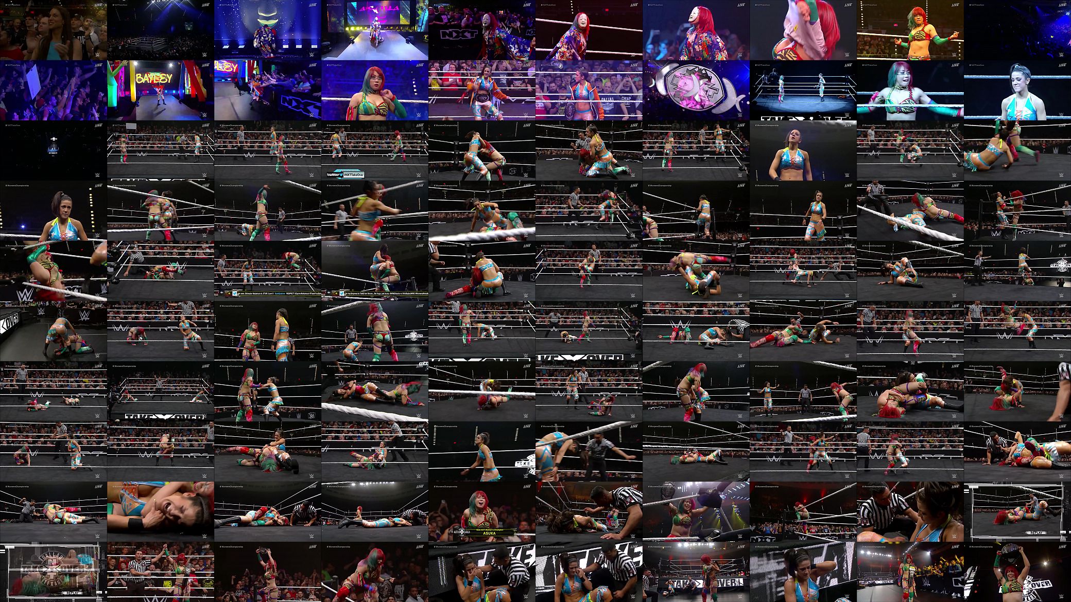 Asuka vs Bayley. NXT. 预览图