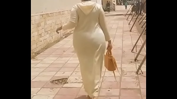 Arab huge ass walking