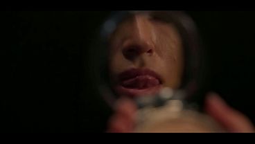 Download Video - NOIR4K&period; Brunette in Sexy Lingerie Enjoys Riding on His Face