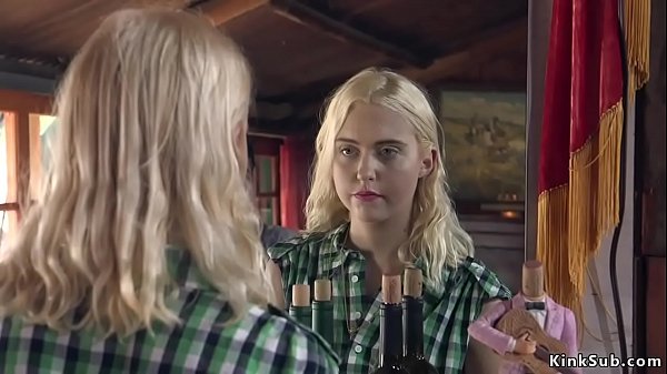 Hot ass blonde anal fucked in saloon