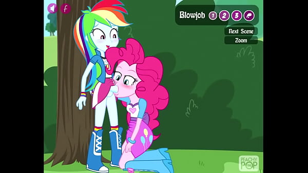 MLP - Clop - Pinkie Pie x Futa Rainbow Dash by PeachyPop34 (Sound Added, HD)