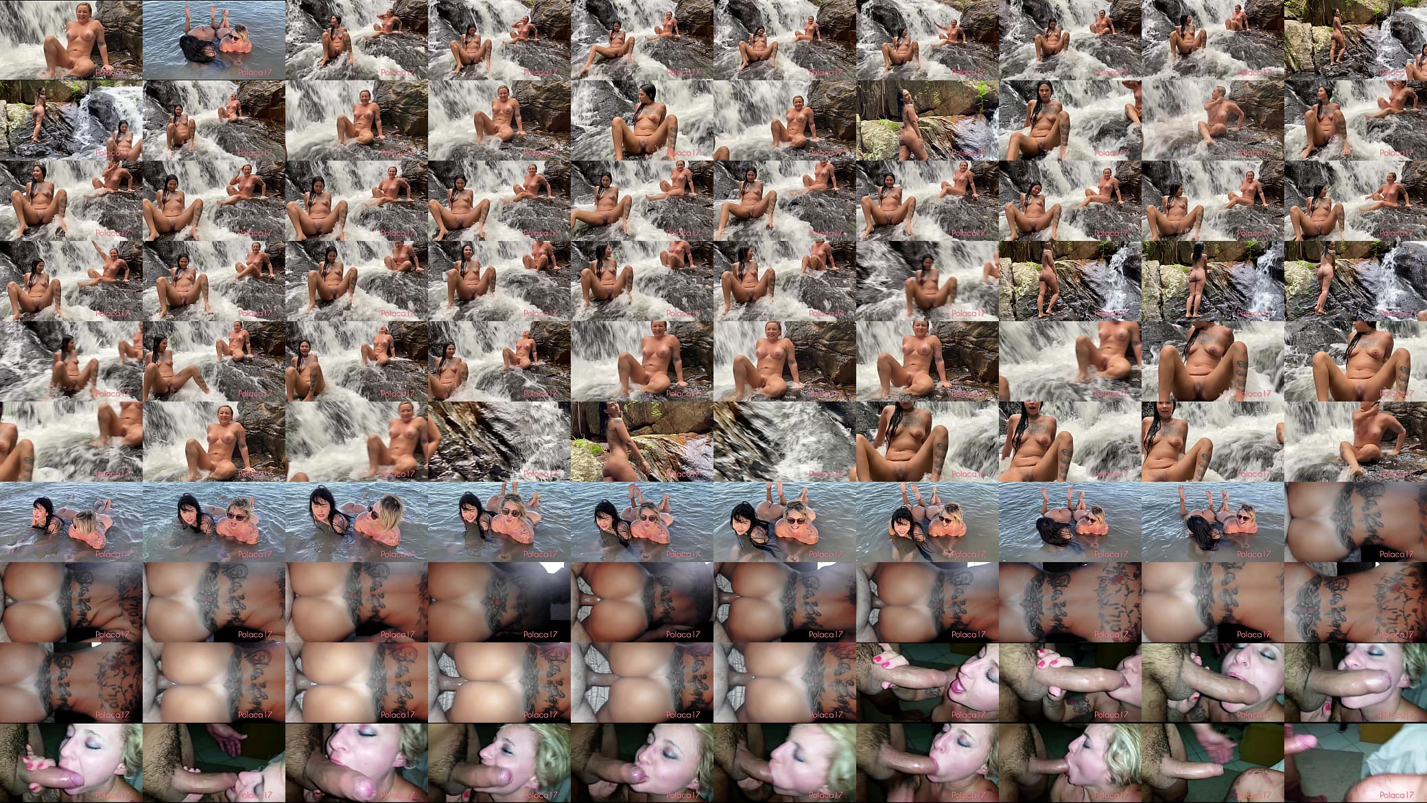 Fomos tomar banho de cachoeira peladinhas e deixamos os homens com muito tes&atilde;o olhando nossas bundas. Em breve minhas amigas deliciosas. 预览图