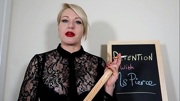 PREVIEW FEMDOM POV CIGARETTES RULER HITTING ASS TABOO SPH TEACHER STUDENT DETENTION