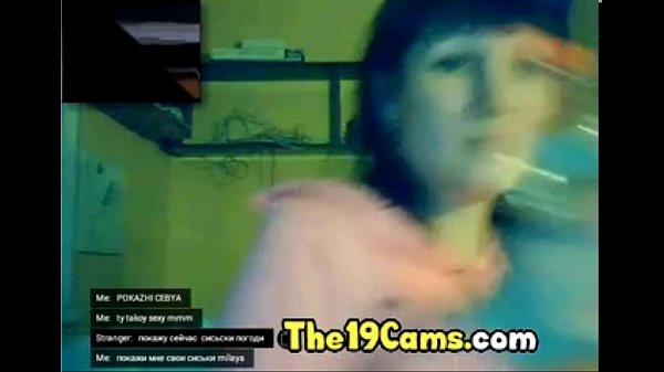 Horny russian chick on hidden cam