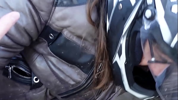 A teen blogger knocked down a motorcycle and to avoid a fine sucked him off
