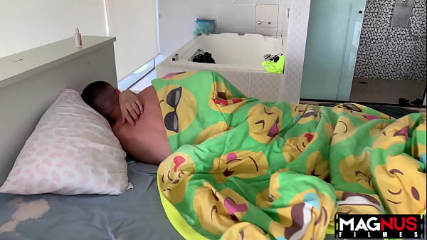 I woke up to her sucking my dick