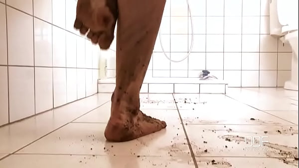 How does a girl's feet get so dirty