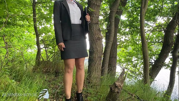 Download Video - secretary roughly used outdoors in woods