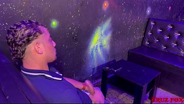 I let my girlfriend go with the DJ and we did a threesome with her in the middle of the club.