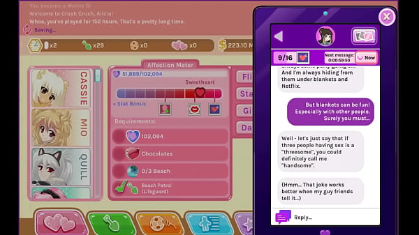 (Nutaku) Crush Crush moist and Uncensored part 8