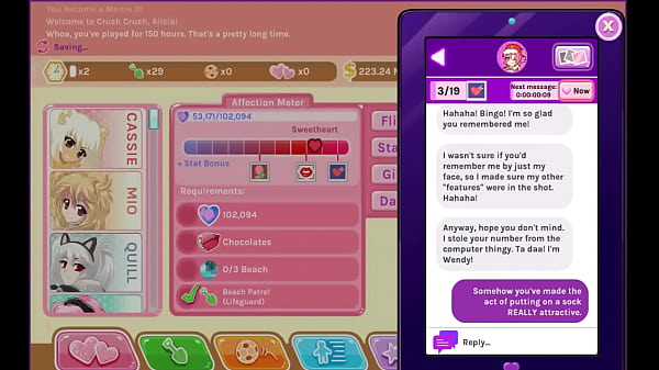 (Nutaku) Crush Crush moist and Uncensored part 8