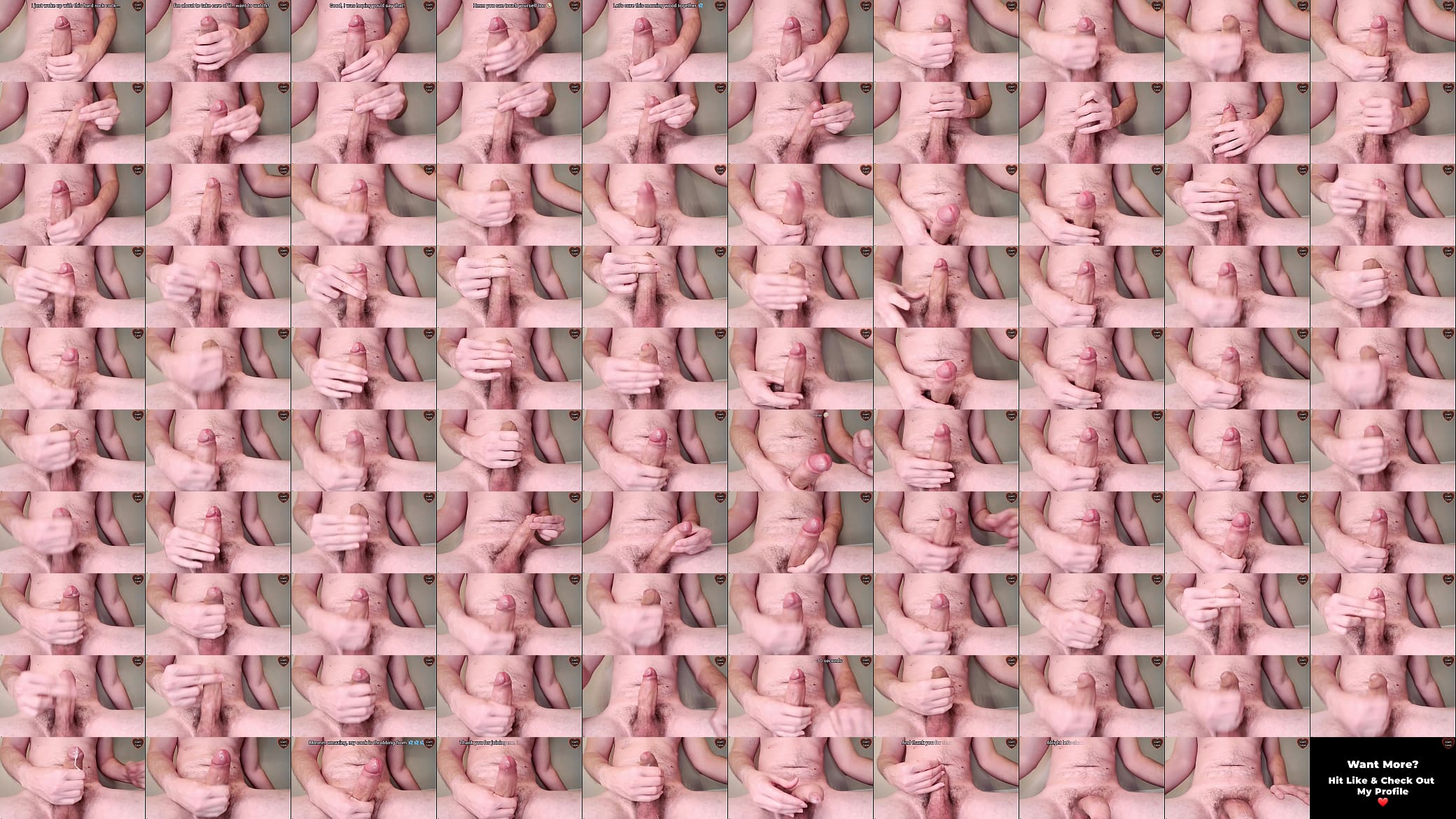 Morning Boner And Masturbation - Big Hard Cock Releases A Thick Load Of Cum To Start The Day 预览图