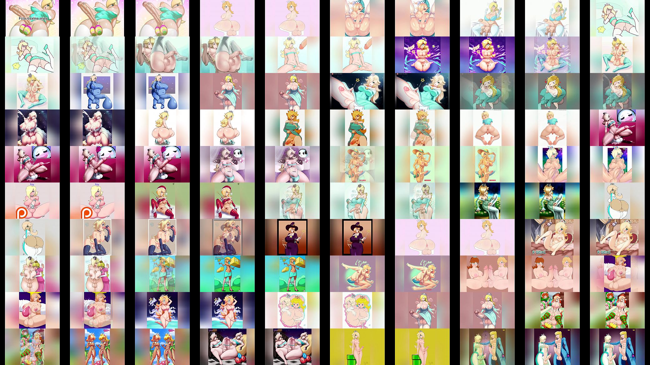 Futanari rosalina compilation 预览图