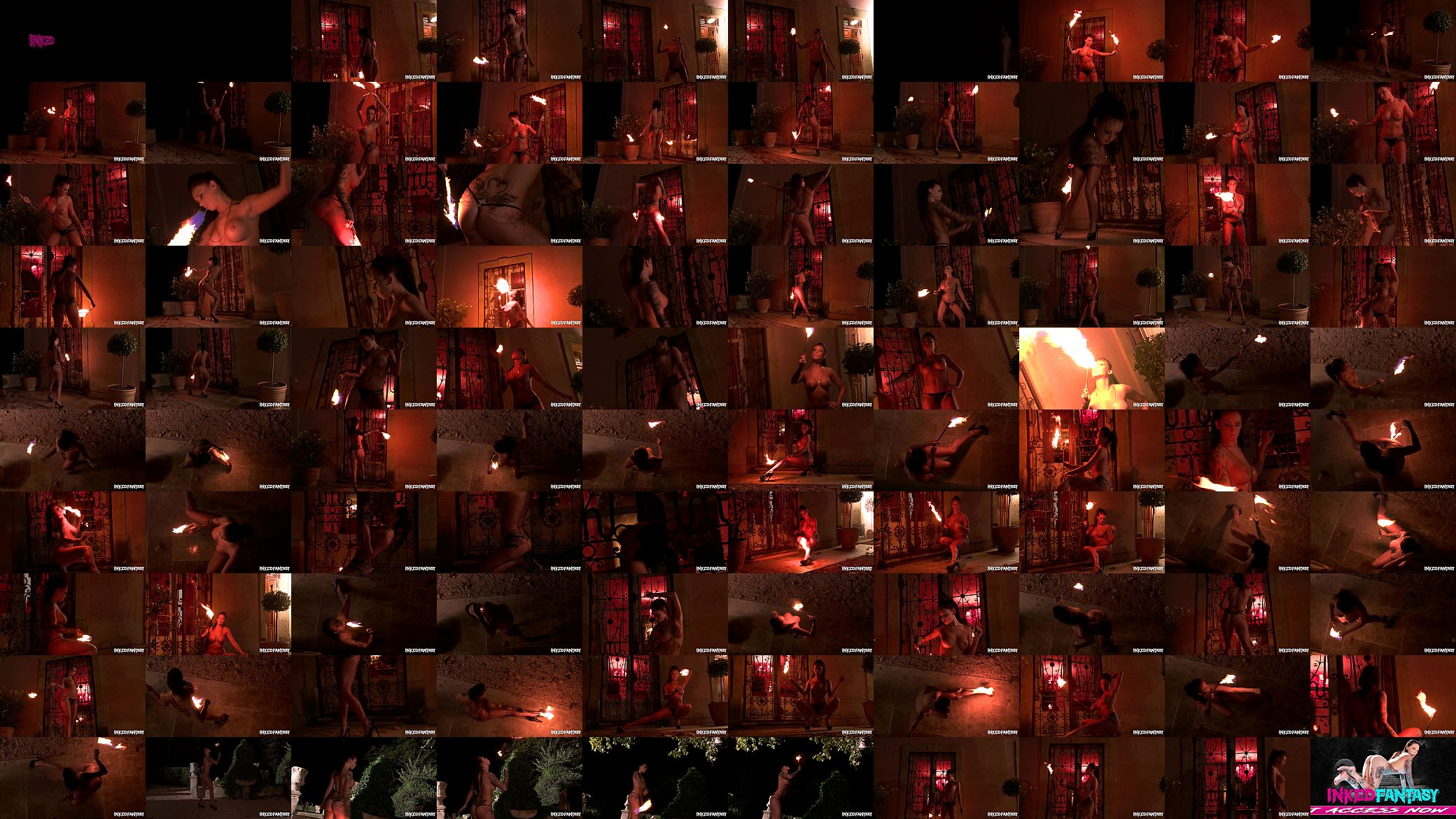 Inked Fantasies Come True With Horny Pyromaniac Milf Daniela 预览图