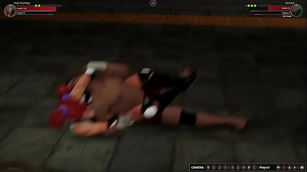 Polly Plaything VS GIULIUS (Naked Fighter 3D)