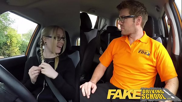 Download Video - Fake Driving School Creampie for teen leaner with hairy pussy