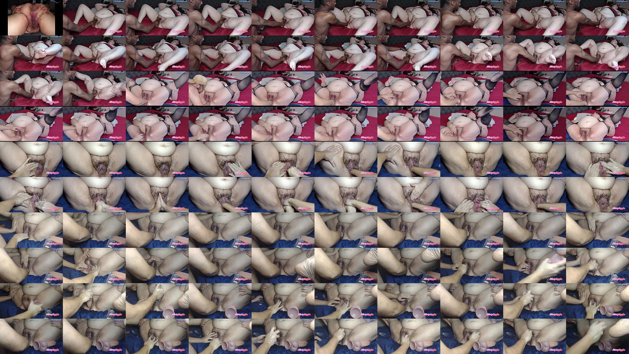 BBW Slut Mistythyghs Pussy Fisted Hard Compilation 预览图