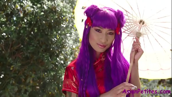 Red-dress Asian Loves Some Pussy Play With White Man- Avery Black