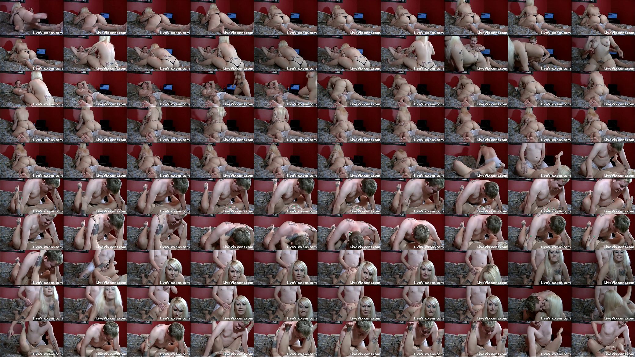 Sexy Blonde Wife Gets Fucked For Her Fans - LiveVixxens.com 预览图