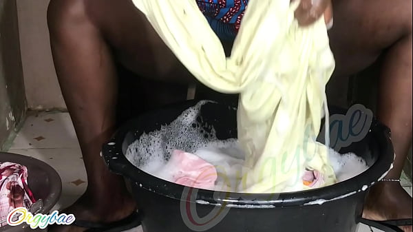 Download Video - Weekend laundry as a house wife 1