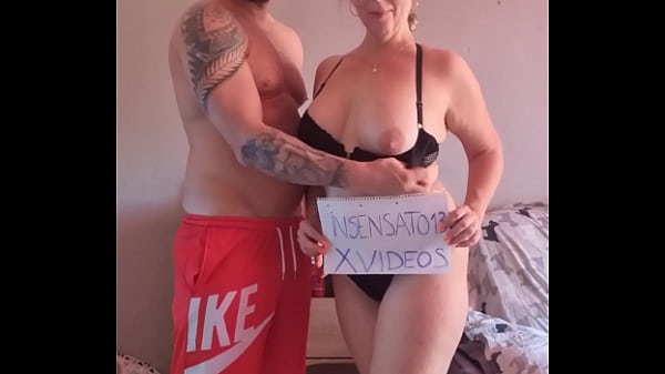 Verification video of the blonde and her male