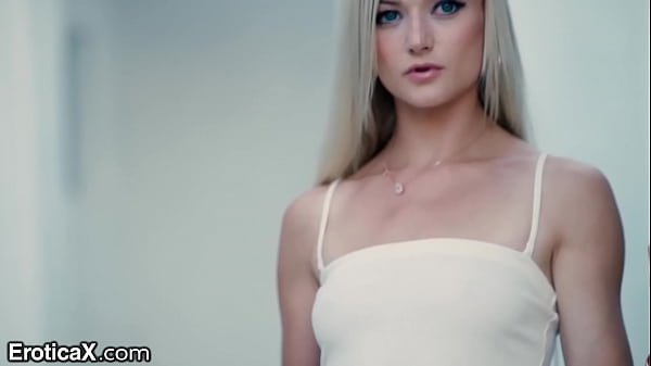 EroticaX - Beautiful Blonde Showered With Kisses & Caresses