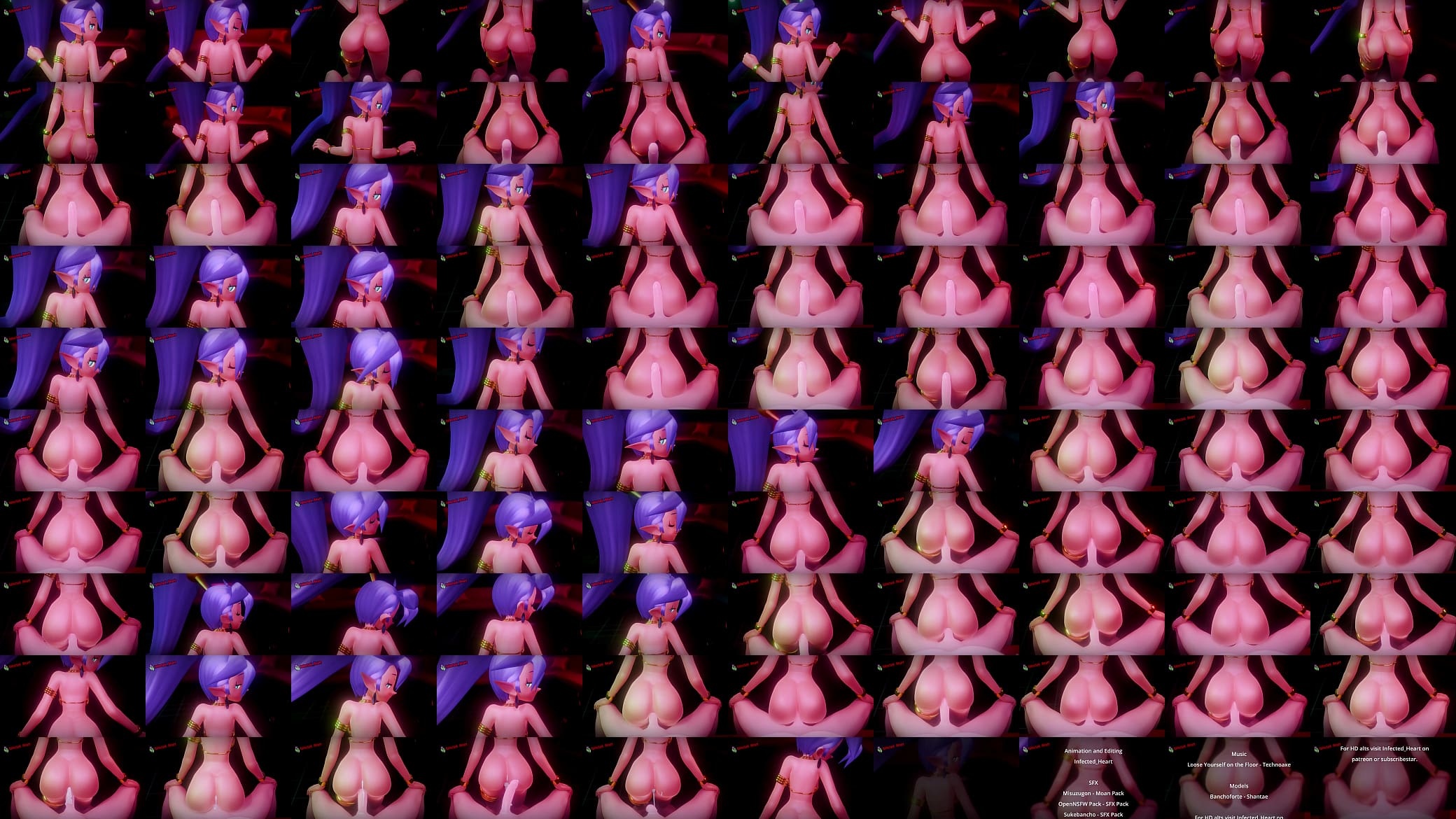 Shantae Hentai 3D (by Infected Heart) 预览图