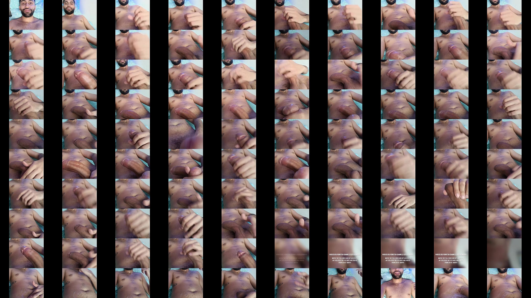 Camilo Brown CBT Big Cock Quick Balls Slapping Jerk Off and Cum Eating 预览图