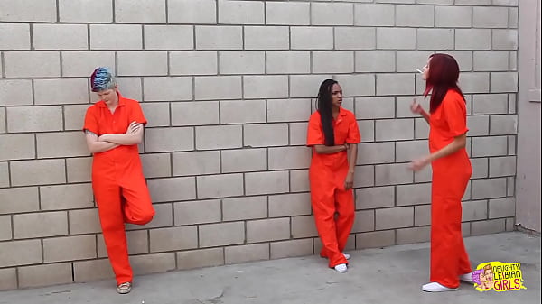 A skinny ass slut with a hairy cunt got her pussy eaten by a bimbo