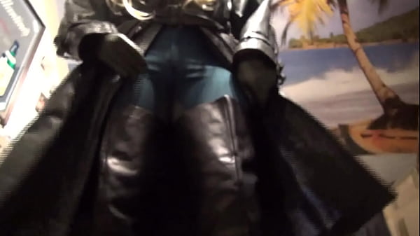 Bellas green leathercoat