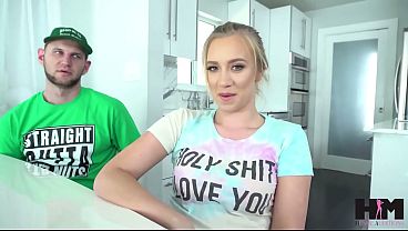 Petite Bailey Begs For Brad's Cock Deep In Her Throat In Sixthy Nine!