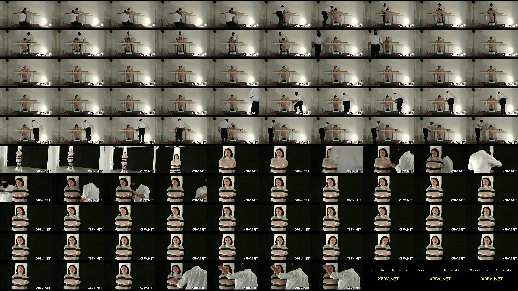 scenes of harsh bdsm for a busty non-professional chick 预览图