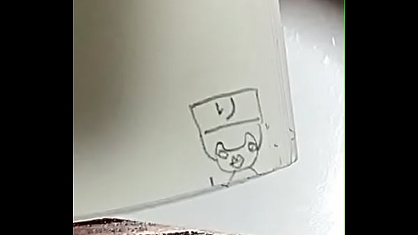 趣味で作ったアニメーションを見ます。ひでのオリキャラが題材。